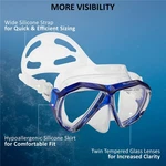 Blue Reef Valiant Mask Set Navy, Snorkeling Gear For Adults Includes. Fixed Price $36.68.