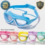 Anti-fog Swimming Goggles For Kids & Adults Silicone With Earplug Us. Fixed Price $9.99.