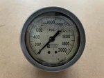 Vintage Weksler Instruments Gauge Psig 0-2000 #39. Fixed Price $39.99.
