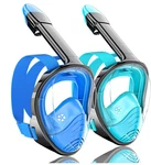 Qingsong Full Face Mask For Adults, Snorkeling Gear Camera Mount S/m. Fixed Price $25.99.