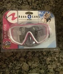 Diva Pink Aqua Swimming Mask Silicone Easy To Adjust Snorkeling Lung Sport. Fixed Price $8.99.