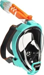 Ocean Reef Aria Qr Quick Release Full Face Snorkel Mask 180 Degree Teal Xl. Fixed Price $123.90.
