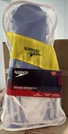 Speedo Adult Fin Set Snorkeling Gear Dry Top Mask, Blue/white, L/xl. Fixed Price $18.99.