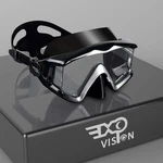 Adult Pano 3 Window Scuba Diving Mask, Tempered Glass Snorkel Anti-fog Swim. Fixed Price $38.75.