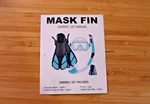 Zeeporte Mask Fin Set With Adult Snorkeling Gear, Panoramic View Diving. Fixed Price $29.99.