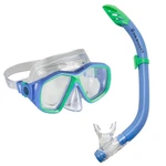 U.s. Divers Redondo Dx Snorkeling Mask/padang Combo, Blue/green. Fixed Price $23.99.