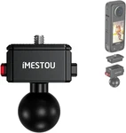Imestou Sports Camera Riding Mount With 1/4 Screw For Insta 360 Action. Fixed Price $36.92.