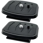 Ioualey 2 Pack 35 Tripod Quick Release Plate Camera Mm, Black. Fixed Price $13.56.