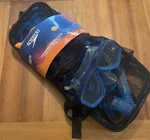 Speedo Dive Junior Size S/m Reefscout Mask+ Snorkel+ Fin Shoe 9-13, New. Fixed Price $27.00.