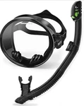 Water Space Snorkeling Gear For Adults Women Youth, Dry Top Mask Set. Fixed Price $35.00.