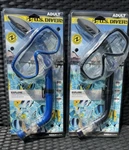 Set Of (2) Us Divers Pakala Aloha Adult Mask & Snorkel Combo Explorer Gear. Fixed Price $22.95.