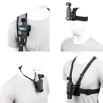 Pellking 4IN1 Dji Osmo Pocket 3 Accessories Kit,chest Mount Black. Fixed Price $35.94.