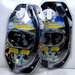 Mask And Snorkel Combo Set Diving Gear 3D Fit Silicone Black By Oceanways 2-PACK. Fixed Price $29.00.