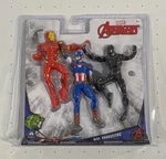Marvel Avengers Characters Iron Man, Captain, America, Black Panther Water Toys. Fixed Price $11.99.