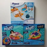 Swimming Pool Float H20 Go Inflatable Tube 1 Aqua Hammock Lounge Drifter Water. Fixed Price $18.95.