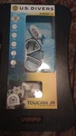 U.s. Divers Toucan Jr Combo Mask Submersible Snorkel Junior 6+ New Blue. Fixed Price $14.00.