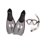 Swim Central Gray Kona Adult Pro Silicone Pool Snorkel Set - Extra Large. Fixed Price $102.49.