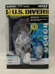 Us Divers Airgo Ii Adult Full Face Snorkel Mask - Xs/sm Easy Breathe System. Fixed Price $29.99.