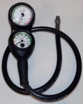 Oceanic Swiv Scuba Diving Console 2 Gauge Euc. Fixed Price $134.50.