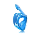 Qingsong Kids Snorkel Mask Full Face Set With Camera Mount - Blue. Fixed Price $39.99.