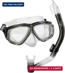 Speedo Unisex-adult Swim Snorkel Dive Mask Anti-fog With Nose Cover Adventure. Fixed Price $45.39.