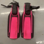 Pink Us Divers Aqua Lung Blades Open Heel Scuba Snorkel Fins Small. Fixed Price $24.99.