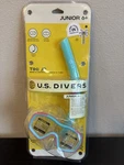 Mask & Snorkel Set Junior 6+ Tiki Jr U.s. Divers Brand Pink/teal New Package. Fixed Price $14.95.