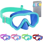 Vvinca Kids Swim Goggles With Nose Cover Snorkel Diving Mask Fabric Strap Anti. Fixed Price $28.34.