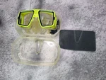 U.s Divers Hawaii 4 Snorkel Mask With Case Adjustable, Clear Tempered Glass. Fixed Price $43.98.