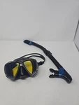 Spidereye Mask Black W/ Dry Pro Snorkle. Fixed Price $49.00.