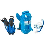 Used Mares Kids Sea Pals Character Set Blue, Size LARGE/1-4. Fixed Price $27.95.