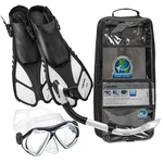 Head Travel Ready Carry-on Silicone Snorkel Set X-ray/sailor Splash/quest Adult. Fixed Price $63.83.
