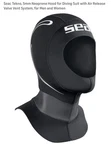Seac Tekno, 5MM Neoprene Hood For Diving Suit And Women... Fixed Price $35.00.