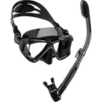 Cressi Pano 4 Supernova Dry Snorkel Set Black. Fixed Price $89.99.