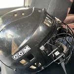 Ccm Hockey Helmet W/ Leader Face Mask M-FM10 Z262-2-M90 Type Sr Black SM-15. Fixed Price $30.00.