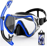 Zipoute Pro Snorkeling Gear For Adults - Black/blue. Fixed Price $31.44.