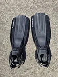 Tusa Imprex Black Open Heel Fins. Fixed Price $25.00.