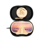 Easy To Pack Hd Wide Angle Diving Mask And Travel Snorkel Set Pro Series. Fixed Price $91.83.