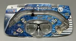 Dolfino Premier Silicone Series Tri-view Dive Mask/collapsible Snorkel SK-8810. Fixed Price $24.99.