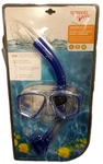 Speedo Dive Reef Scout, Snorkel & Goggles Mask Set Junior Ages 6-14 Blue New. Fixed Price $39.99.