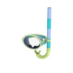 Speedo Mask & Snorkel Set Quirky Lime / Clear Kids Age 3-6 New. Fixed Price $18.00.