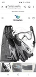 Phantom Aquatics Legendary Mask Fin Snorkel Set With Mesh Bag. Fixed Price $54.00.