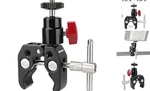 Super Clamp Articulated Mini Ball Head With 1/4"-20 Thread Hole 1414. Fixed Price $18.11.