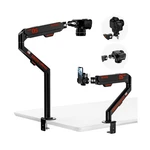 Overhead Camera Mount With 360 Adjustable Arm & Phone Holder For Tiktok Li. Fixed Price $138.79.