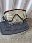 Scubapro Crystal Vu Plus Dive Mask Size Black Red Silicone Case. Fixed Price $32.99.