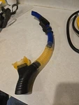 Aqua Lung Impulse 2 Snorkel Blue Black Flexible Tube Comfort Mouthpiece. Fixed Price $19.95.