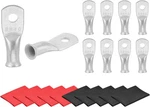 10 Pcs Battery Cable Ends 8 Awg 3/16 Inch Tubular Ring Terminals Color: Silver. Fixed Price $25.99.