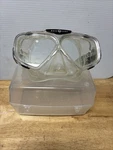 Aqua Lung Quartz Divers Mask Goggles Case Model# 503120- Vintage. Fixed Price $79.95.