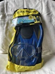 Us Divers Explore Adult Caspian Snorkeling Set, Blue, S/m Fins, Mask,. Fixed Price $22.00.