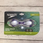 Speedo Scuba Goggles Giggles Tie Dye Purple White Mint Uv Protection Age 3-8. Fixed Price $7.99.